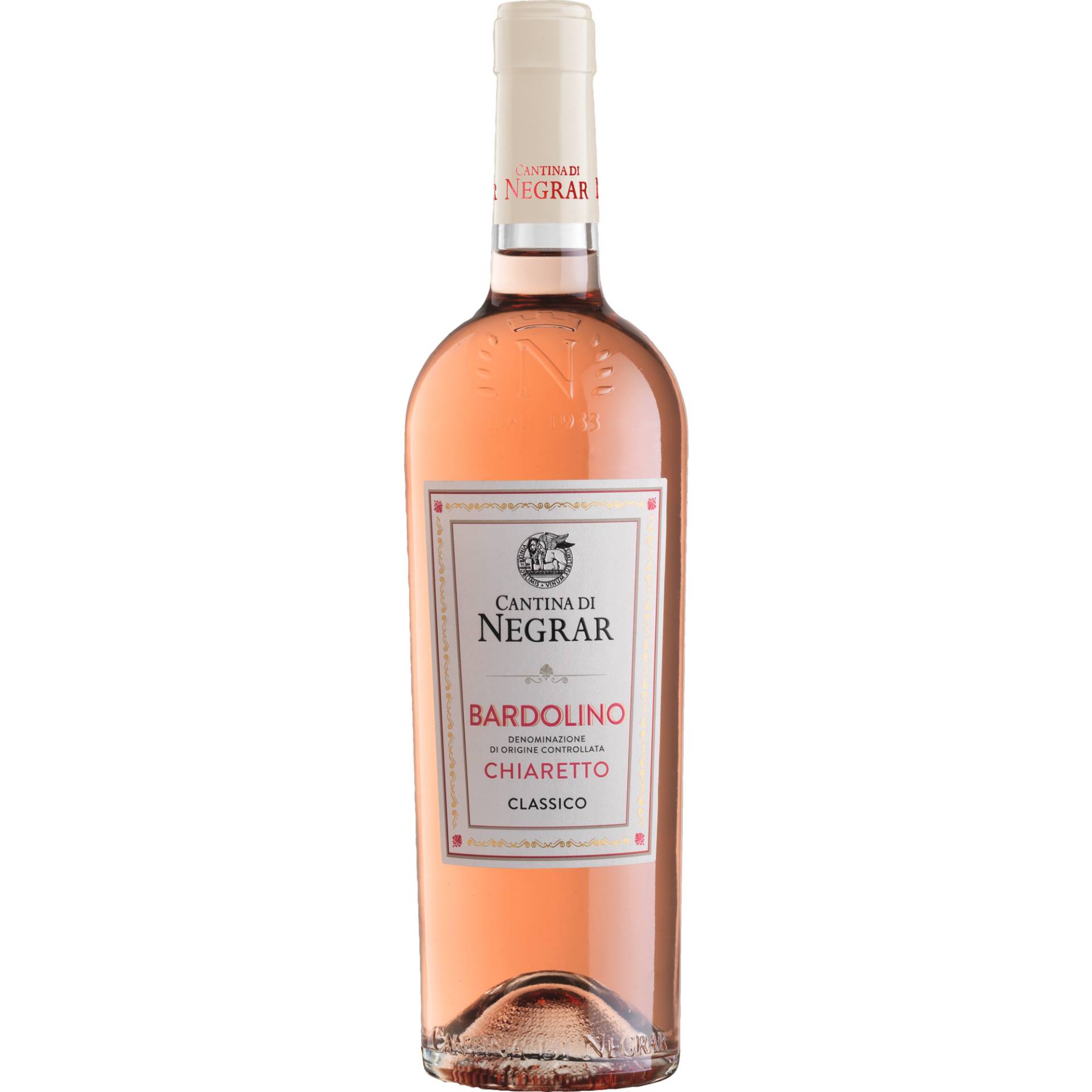 Cantina di Negrar Bardolino Chiaretto, Bardolino Chiaretto DOC Classico, Venetien, 2023, Roséwein von Cantina Valpolicella Negrar S.C.A. - Via Ca' Salgari 2 - 37024 Negrar di Valpolicella (VR) - Italy