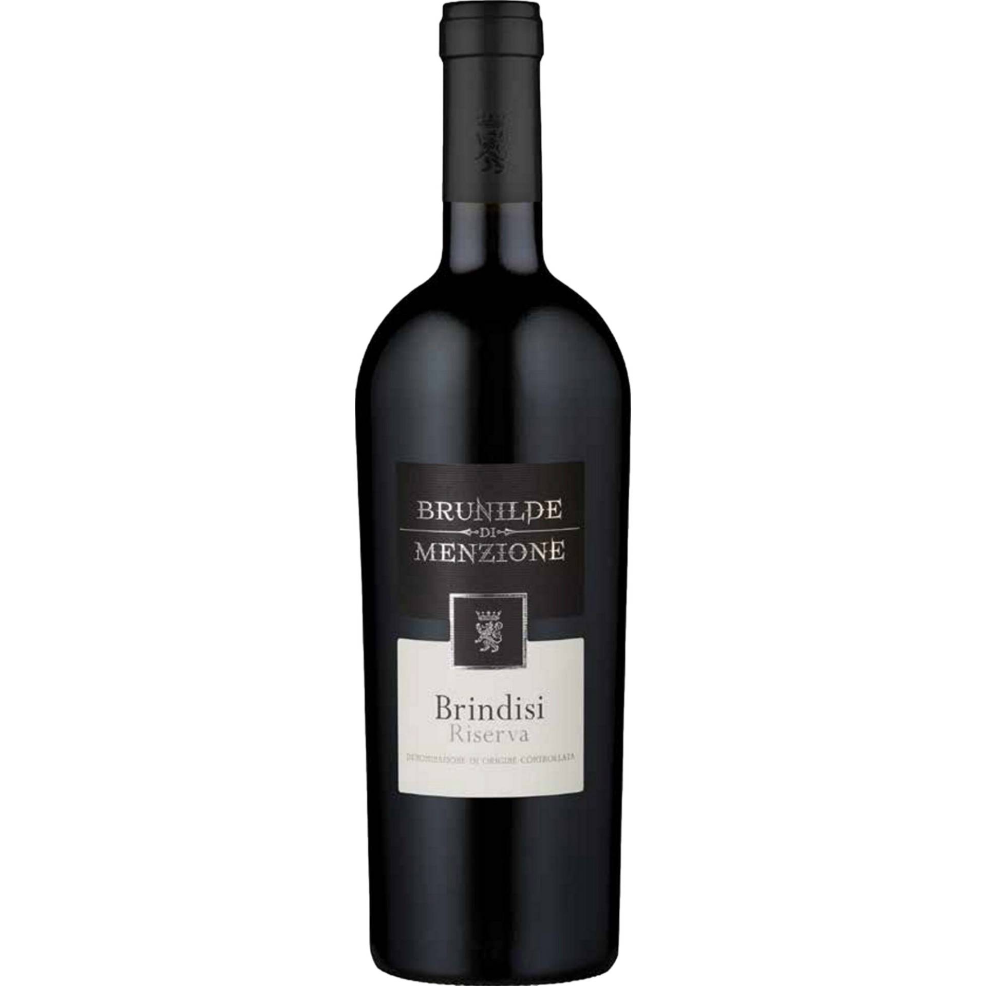 Brunilde di Menzione Riserva, Brindisi DOC, Apulien, 2019, Rotwein von Cantina di Ora, Via Stazione 43, I - 39040 Ora