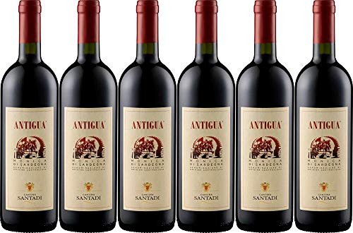 6x Antigua 2019 - Cantina di Santadi - Giacomo Tachis, Sardegna - Rotwein von Cantina di Santadi - Giacomo Tachis