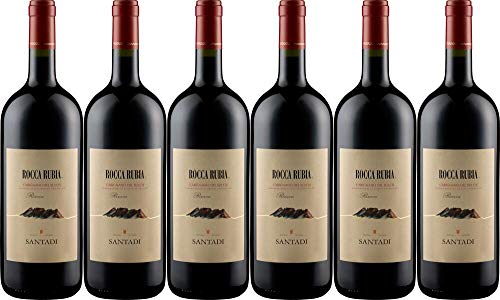 6x Rocca Rubia Riserva - Magnum - 2019 - Cantina di Santadi - Giacomo Tachis, Sardegna - Rotwein von Cantina di Santadi - Giacomo Tachis