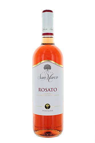 Cantine Due Palme - Rosato 75 cl 2015 Salento Igp = 5.87 €/L - Negroamaro, Malvasia Nera - Rotfruchtig mit floralen Nuancen - Wein von DUE PALME