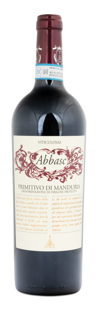 2022 Primitivo di Manduria DOP Abbasc von Cantine Ionis