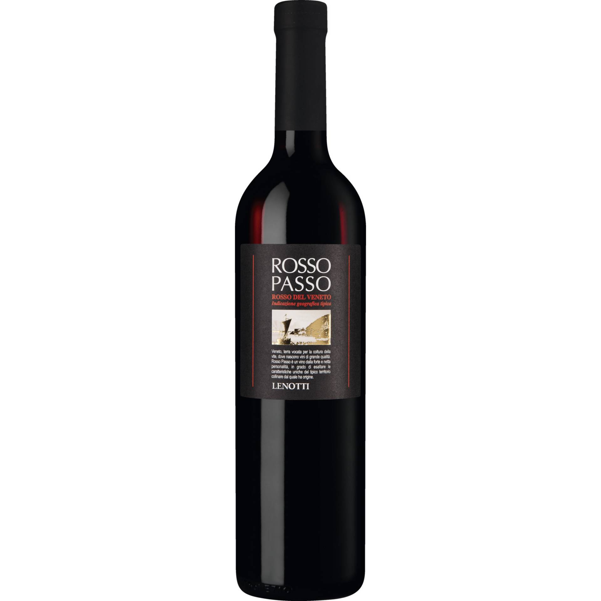 Lenotti Rosso Passo, Veneto IGT, Venetien, 2023, Rotwein von Cantine Lenotti SRL, Via Santa Cristina 1, 37011 Bardolino (VR), Italia