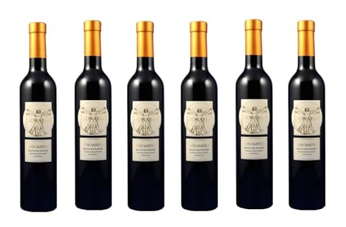 6x 0,5l - 2011er - Cantine Leonardo da Vinci - Vinsanto dell'Empolese D.O.P. - Toscana - Italien - Likörwein süß von Cantine Leonardo da Vinci