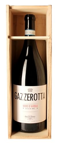 Pellegrino Nero d'Avola Gazzerotta IGT 2022 Magnum in Holzkiste (1 x 1,5 l) von Cantine Pellegrino 1880