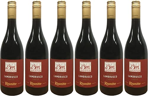 Cantine Riunite Lambrusco Dolcezza Rosso Frizzante Emilia IGT (6 x 0.75 l) von Cantine Riunite