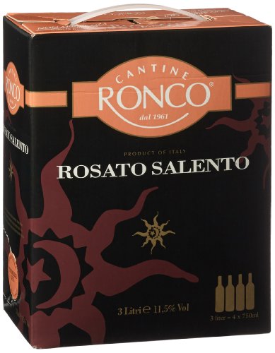 Cantine Ronco Salento rosato IGT trocken Bag-in-Box (1 x 3 l) von Cantine Ronco