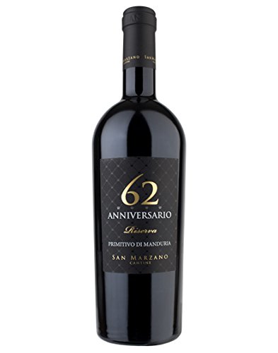 Primitivo di Manduria Riserva DOC Anniversario 62 San Marzano 2016 0,75 L von SMT SAN MERICAN TOMATO