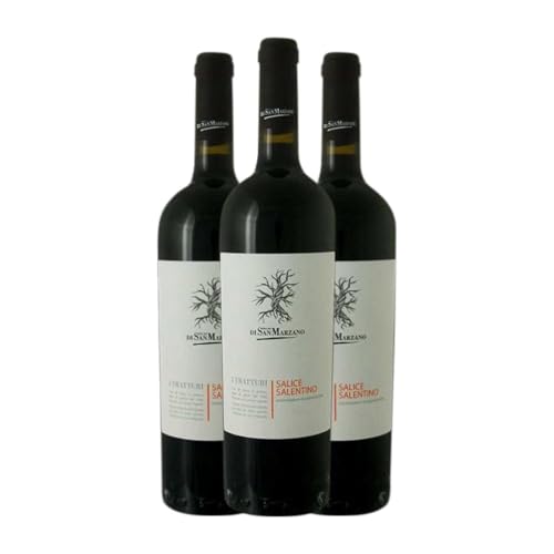 San Marzano Salicentino Puglia 75 cl Rotwein (Karton mit 3 Flaschen von 75 cl) von Cantine San Marzano