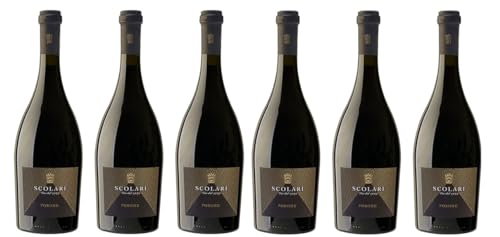 6x 0,75l - 2020er - Cantine Scolari - Posone - Rosso Superiore - Riviera del Garda Classico D.O.P. - Lombardei - Italien - Rotwein trocken von Cantine Scolari