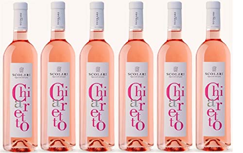 6x 0,75l - 2023er - Cantine Scolari - Chiaretto - Riviera del Garda Classico D.O.P. - Lombardei - Italien - Rosé-Wein trocken von Cantine Scolari