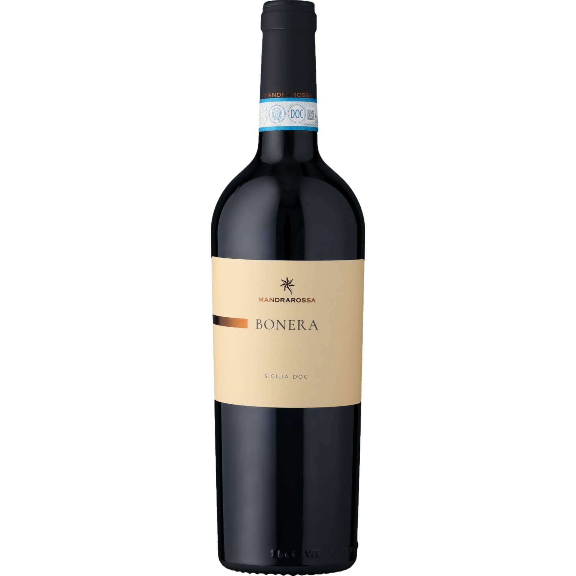 Mandrarossa Bonera, Terre Siciliane IGP, Sizilien, 2021, Rotwein von Cantine Settesoli s.c.a. - SS115, 92013 Menfi AG, Italien