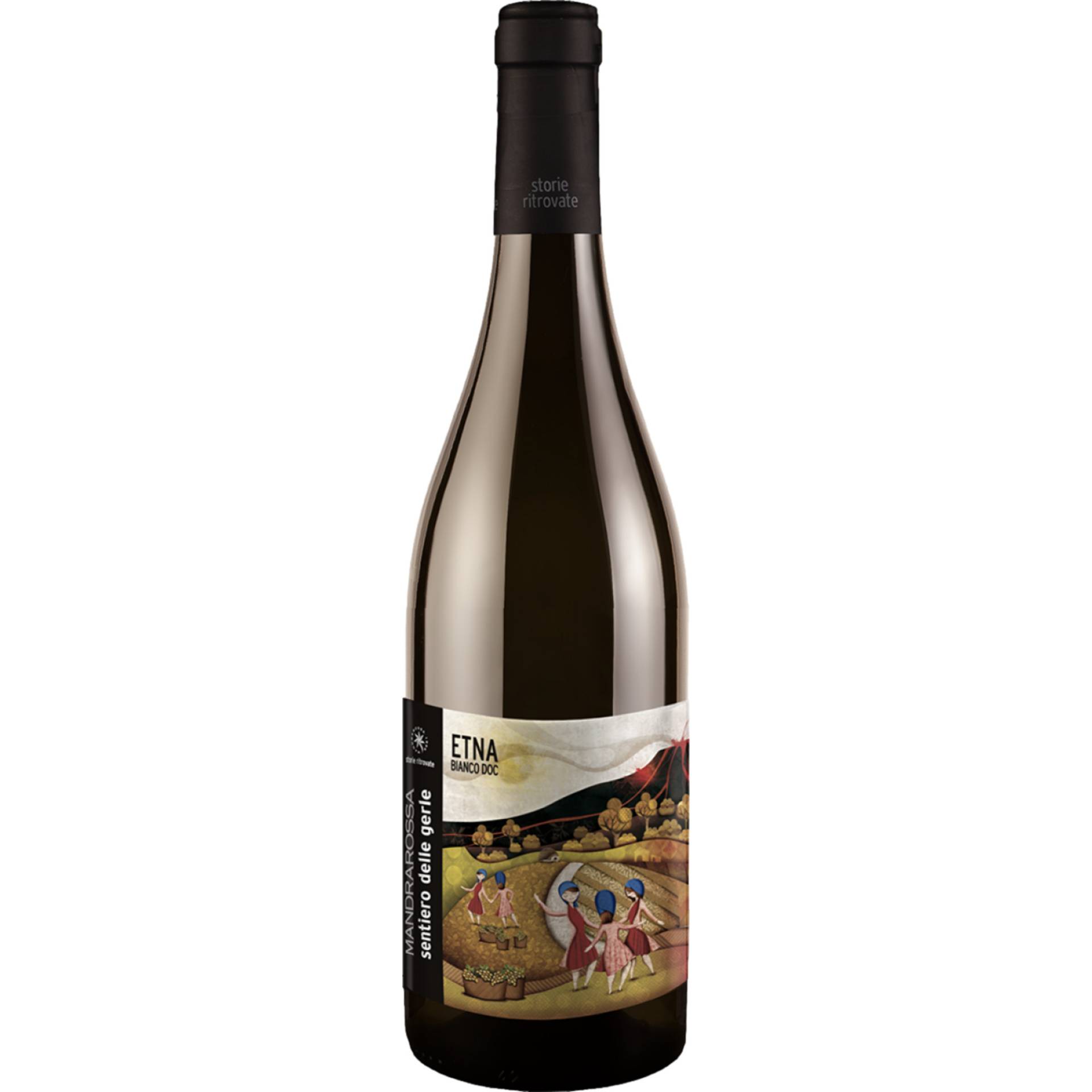 Mandrarossa Sentiero delle Gerle Bianco, Etna DOC, Sizilien, 2022, Weißwein von Cantine Settesoli s.c.a. - SS115, 92013 Menfi AG, Italien