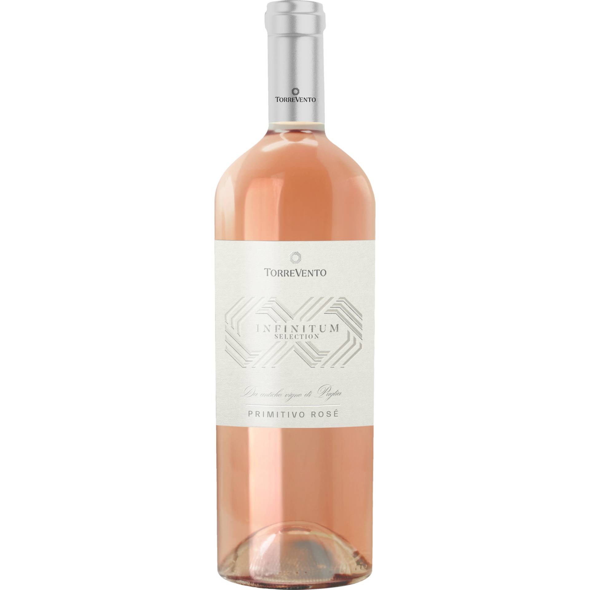 Infinitum Primitivo Rosato, Puglia IGT, Apulien, 2023, Roséwein von Cantine Torrevento Srl - Corato - Italia