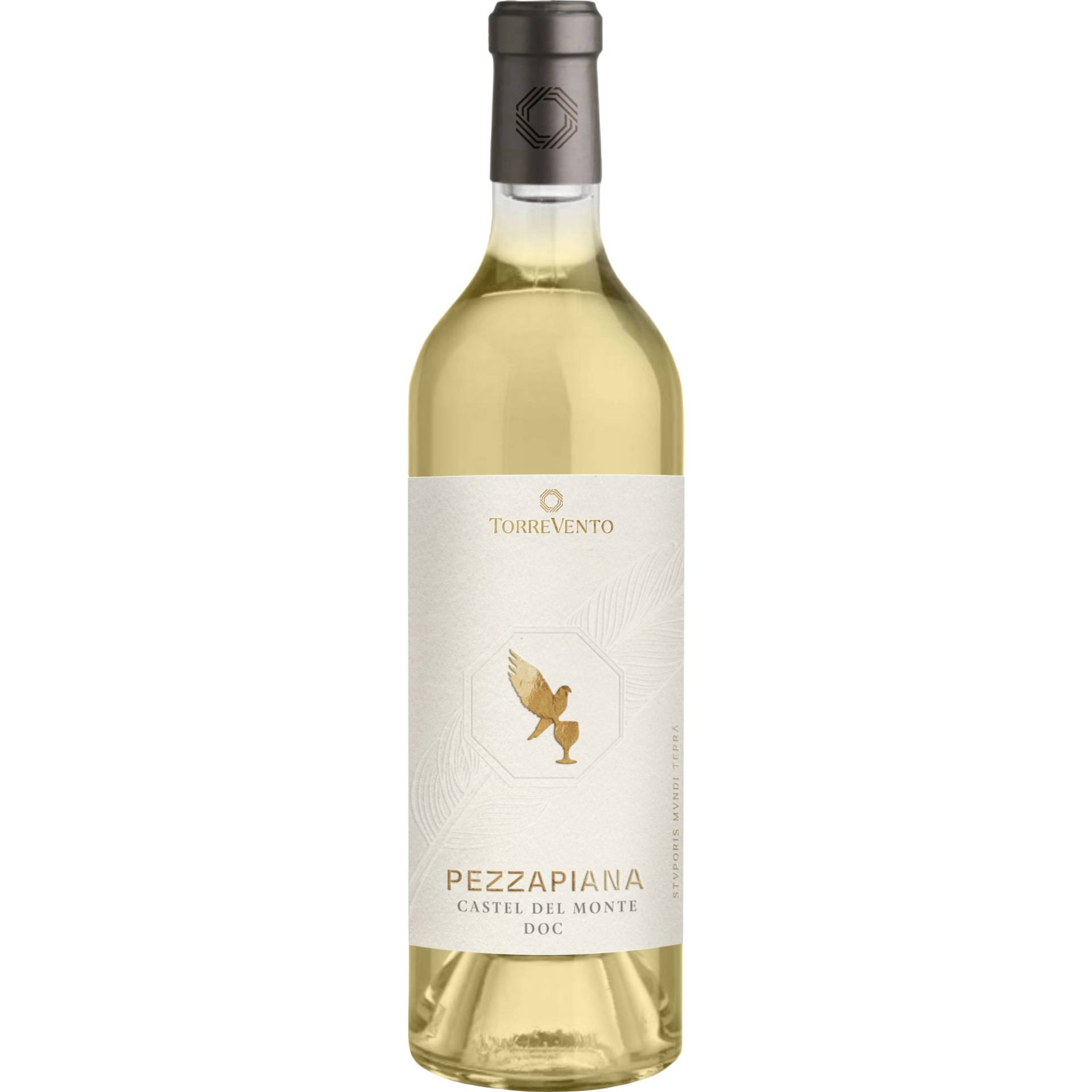 Pezzapiana Bianco, Castel del Monte DOC, Apulien, 2023, Weißwein von Cantine Torrevento s.r.l. - Corato - Italia