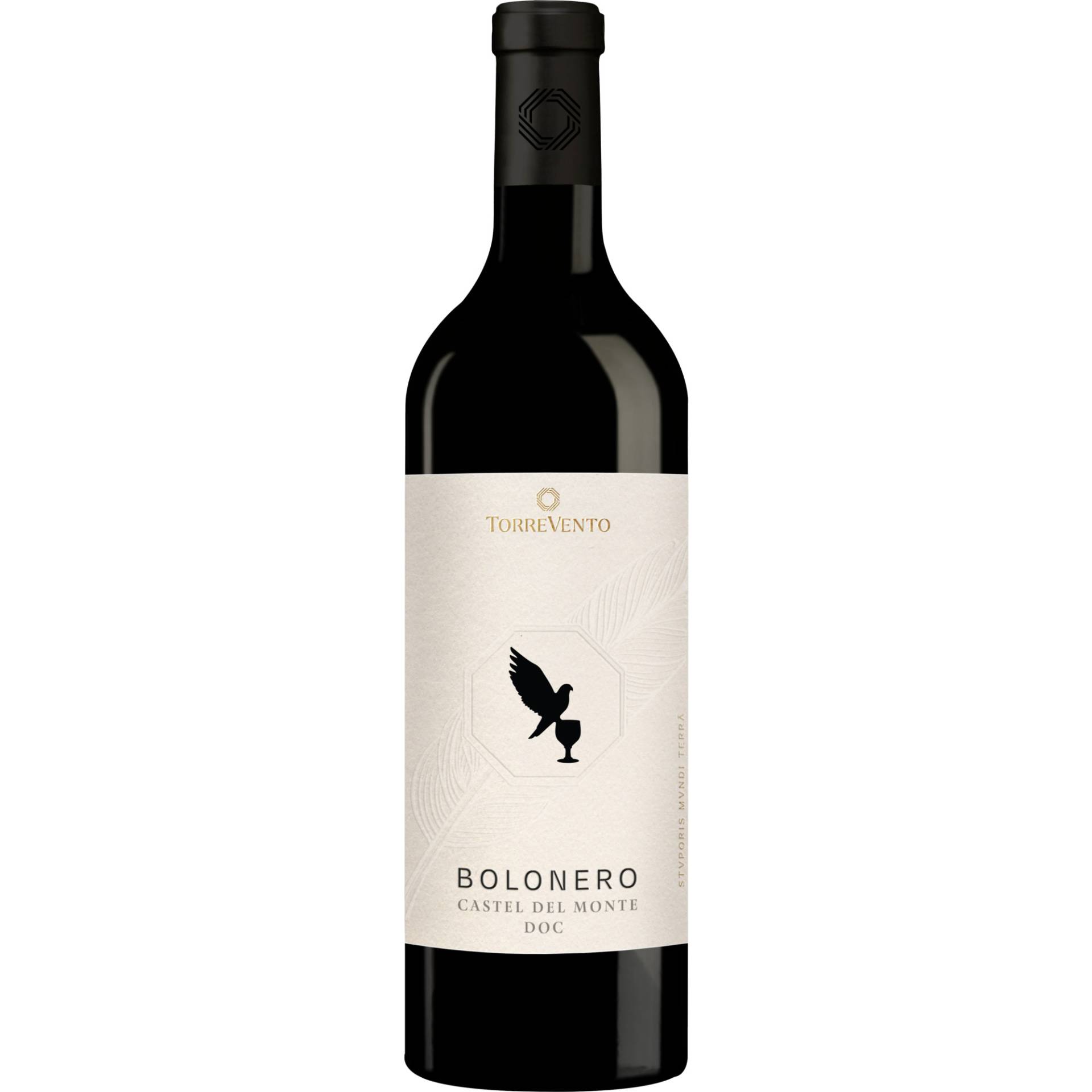 Bolonero Rosso, Castel del Monte DOC, Apulien, 2019, Rotwein von Cantine Torrevento srl - Corato - Italia