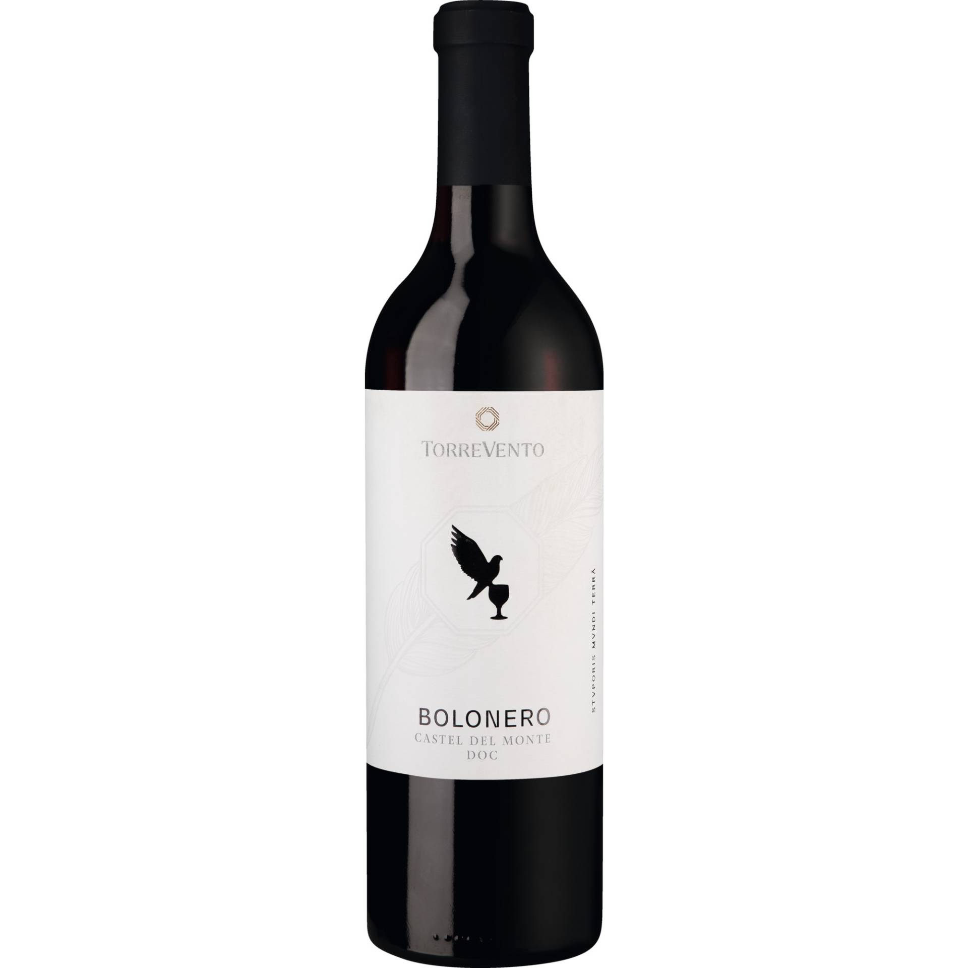 Bolonero Rosso, Castel del Monte DOC, Apulien, 2020, Rotwein von Cantine Torrevento srl - Corato - Italia