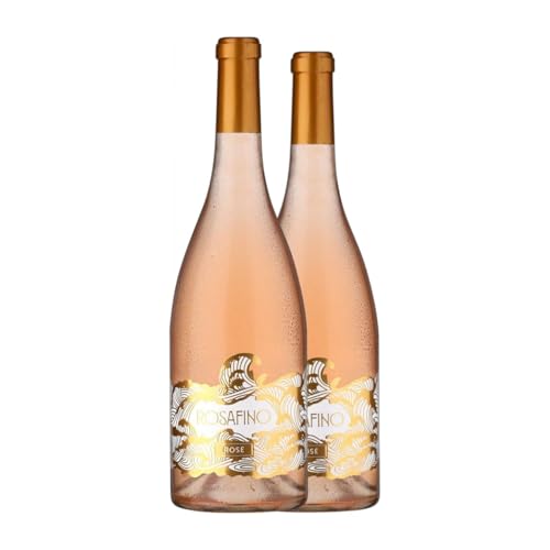 Volpi Rosafino Rosé Grenache Liguria Magnum-Flasche 1,5 L Rosé-Wein (Karton mit 2 Magnum-Flasche von 1,5 L) von Cantine Volpi