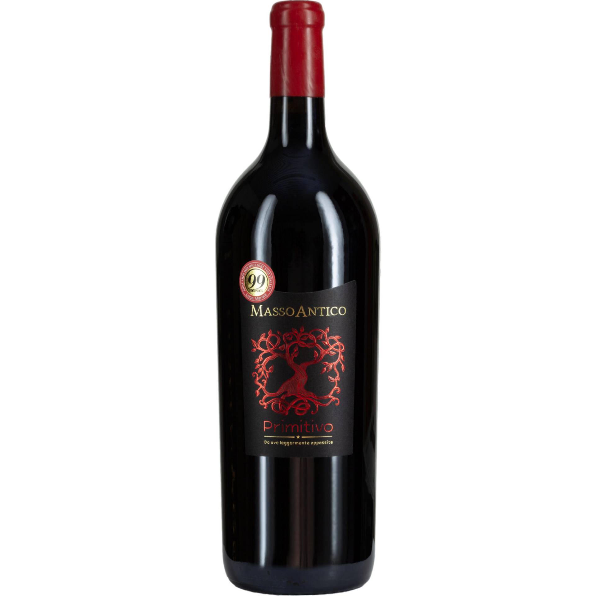 Masso Antico Primitivo, Salento IGP, Magnum, Apulien, 2021, Rotwein von Cantine di Ora - Ora - Italia