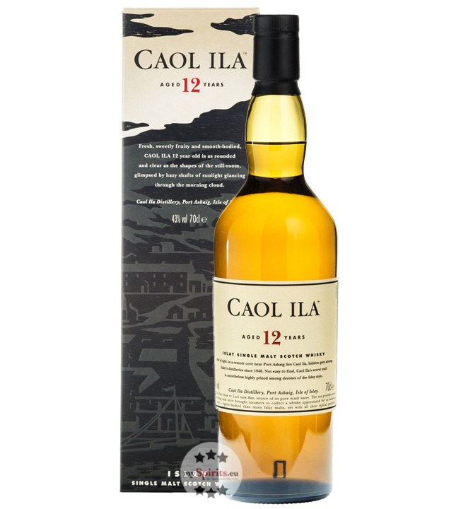 Caol Ila 12 Jahre Islay Single Malt Whisky (43 % vol., 0,7 Liter) von Caol Ila Distillery