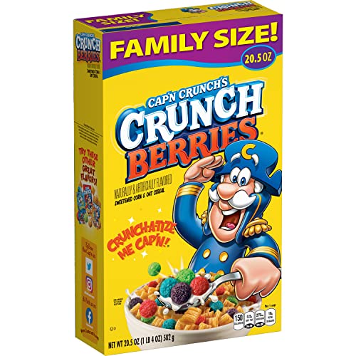 Cap'n Crunch Müsli, Crunch Berries, 580 ml Box von Cap’n Crunch