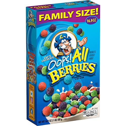Cap'n Crunch Müsli, Oops All Berries, 500 ml Box von Cap’n Crunch
