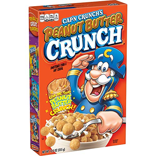 Cap'n Crunch Peanut Butter Crunch, 1er Pack (1 x 355 g) von Cap’n Crunch