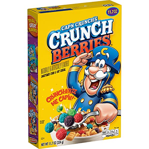 Quaker Captain Crunch Crunchberries Müsli, 334 g von Cap’n Crunch