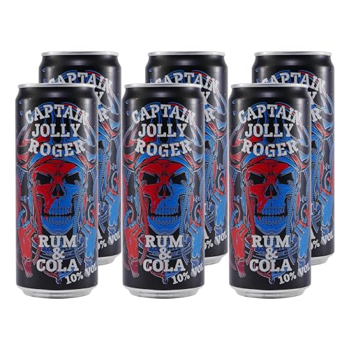 Captain Jolly Roger Rum & Cola (12 x 0,25L) von Capatain Jolly Roger