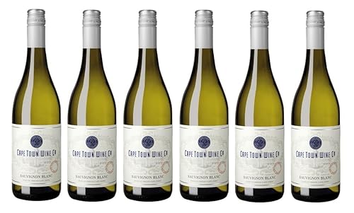 6x 0,75l - 2022er - Cape Town Wine Co. - Sauvignon Blanc - Cape Town W.O. - Südafrika - Weißwein trocken von Cape Point