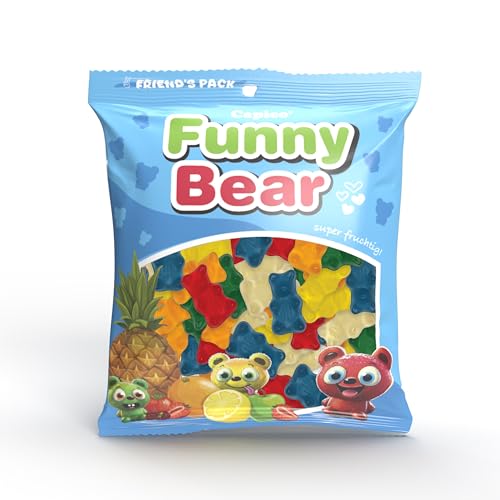 Capico Funny Bear Fruchtgummi (400g) im Beutel, halal von Capico