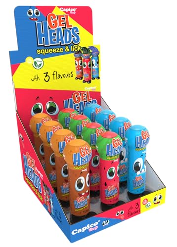 Capico Gel Heads Quetsch & Schleck - Cola, Wassermelone, Blaubeere (12x30ml) von Capico