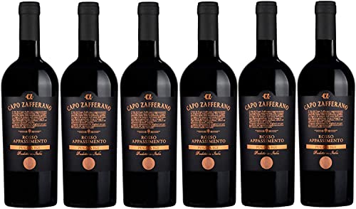 6 er Vorteilspaket | Capo Zafferano Appassimento IGT 2021 | Rotwein aus Apulien | trocken | 6 x 0,75 L von GREAT BRITISH TRADING LIMITED