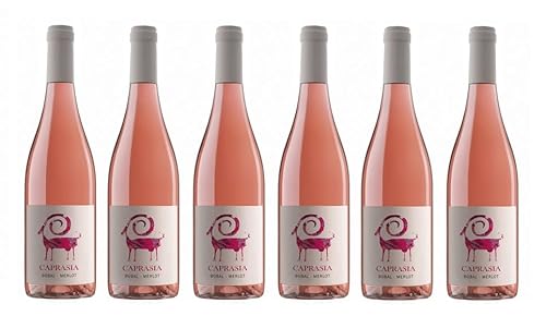 6x 0,75l - 2023er - Viñedos y Bodegas Vegalfaro - Caprasia - Rosado - Utiel-Requena D.O.P. - Spanien - Rosé-Wein trocken von Caprasia