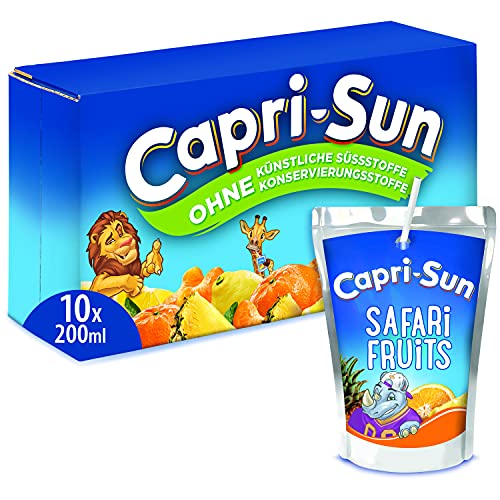 Capri-Sun Safari Fruits, 4er Pack (10 x 200 ml) von Capri-Sun