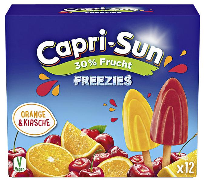 Capri-Sun Freezies Orange & Kirsche von Capri-Sun