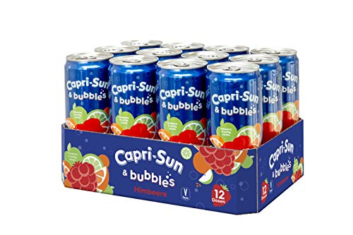 Capri-sun & Bubbles Himbeere, 12er Pack, (12 x 330 ml) von Capri-Sun