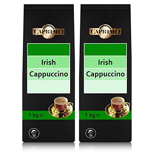 2x Caprimo Irish Cappuccino Kakaogetränkepulver 1 kg - Aromatisiertes Instant von Caprimo