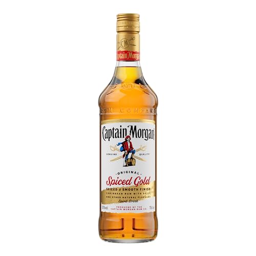 Captain Morgan Original Spiced Gold | Blended Rum | Karibischer Geschmack | 35% vol | 700ml Einzelflasche | von Captain Morgan