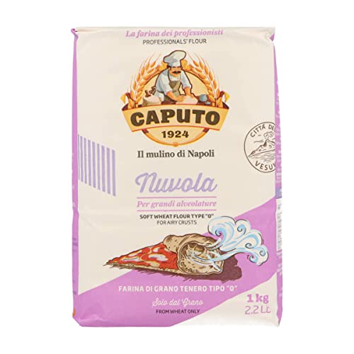 3x Farina Molino Caputo Nuvola Pizza Napoli Pizzamehl für leichten teig 1kg 100% natürliche von Antimo Caputo