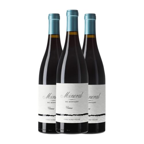 Cara Nord Mineral Montsant 75 cl Rotwein (Karton mit 3 Flaschen von 75 cl) von Cara Nord