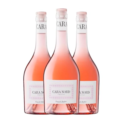 Cara Nord Rosat Trepat Conca de Barberà 75 cl Rosé-Wein (Karton mit 3 Flaschen von 75 cl) von Cara Nord