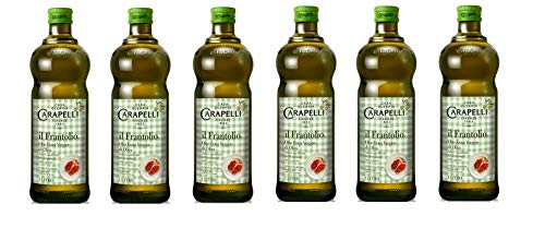 6x Carapelli Il Frantolio Extra Natives Olivenöl 1L olio nativ vergine di oliva von Carapelli