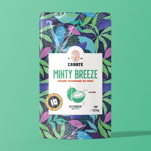 Caraté Minty Breeze | Cascara koffein Tee mit Minze, natürlich, nachhaltig (1) von Caraté