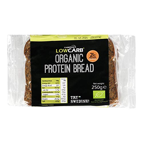 Low Carb® Bio-Proteinbrot (250g) - (3-pack) - CarbZone - Keto - Proteinreich von CarbZone