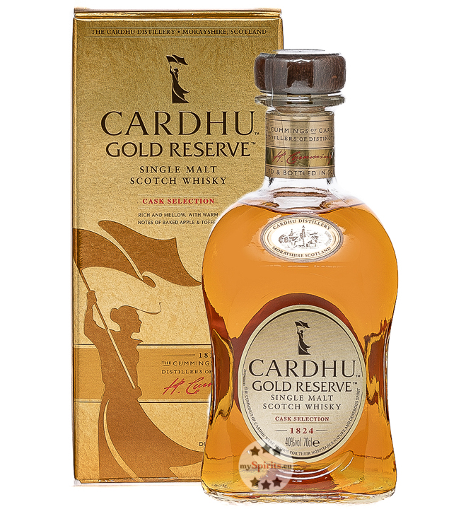 Cardhu Gold Reserve - Speyside Single Malt Scotch Whisky (40 % vol., 0,7 Liter) von Cardhu Distillery