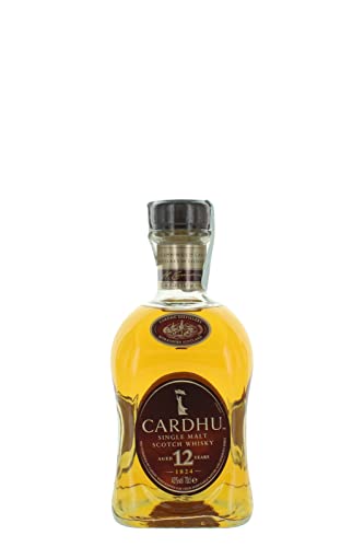 Cardhu 12 Jahre Single Malt Scotch Whisky Set (1x 0,7 Liter) inkl. 2 Original Gläser und Geschenkkarton von Cardhu