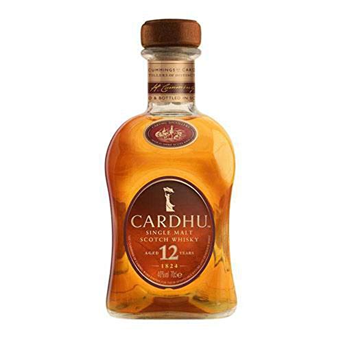 Cardhu 12 Jahre, Single Malt Scotch Whisky, für Liebhaber, Ausgezeichneter, aromatischer Klassiker, handgefertigt in der schottischen Speyside, 40 % vol, 700ml Einzelflasche von Cardhu