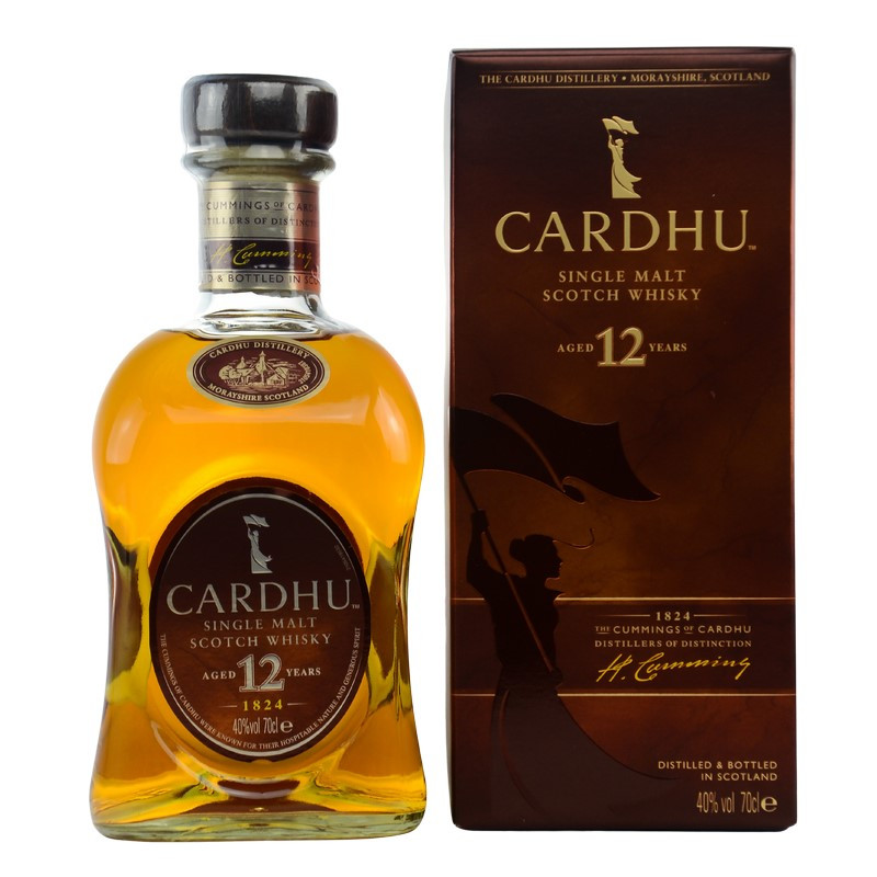 Cardhu 12 Jahre Years Old 0,7 Ltr. 40% von Cardhu