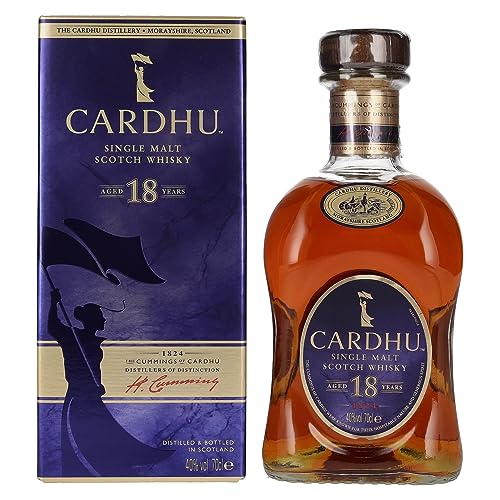 Cardhu 18 Years Old Single Malt Scotch Whisky 40% Volume 0,7l in Geschenkbox von Cardhu